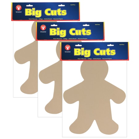 Hygloss Products People Cut-Out, 16in Me Kid, 25 Pieces, PK3 68253